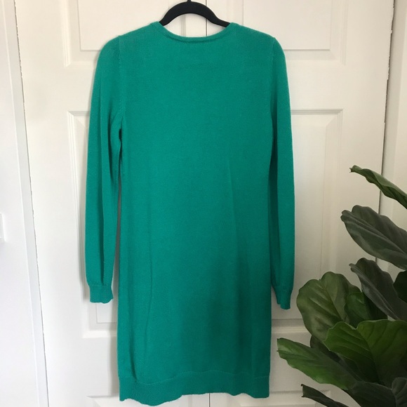 Old Navy Green Sweater Dress Size Medium - Picture 3 of 3